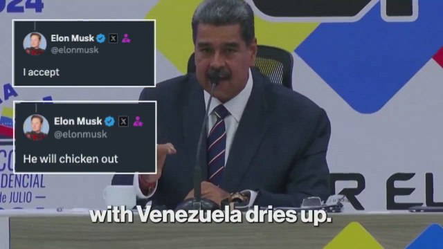 Mofa en redes con Maduro por cómo pronuncia Elon Musk y sus amenazas al multimillonario