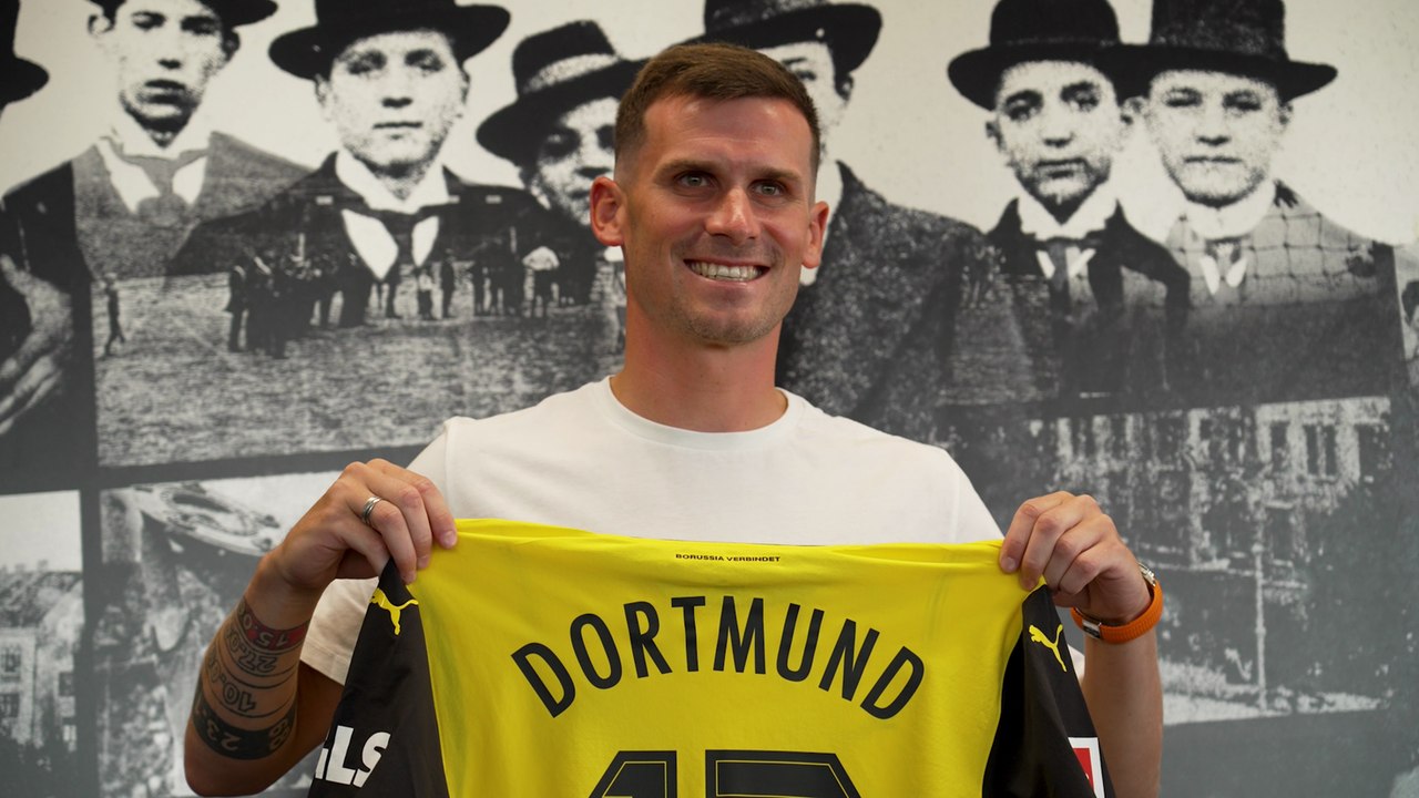 'War schon als kleines Kind im Stadion': Groß' erste Worte als BVB-Spieler