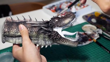 How To Make a Dragon portal sword  Polymer Clay  Epoxy resin