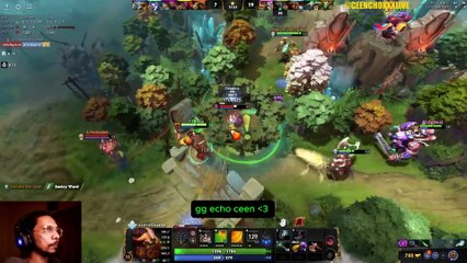 First Game Dota2 New Patch 7.37 Low Priority Game Live Stream Highlight | Pos5 Shaker | Echo Slam