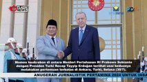 Usai Bertemu, Erdogan Antar Langsung Prabowo Hingga ke Mobil