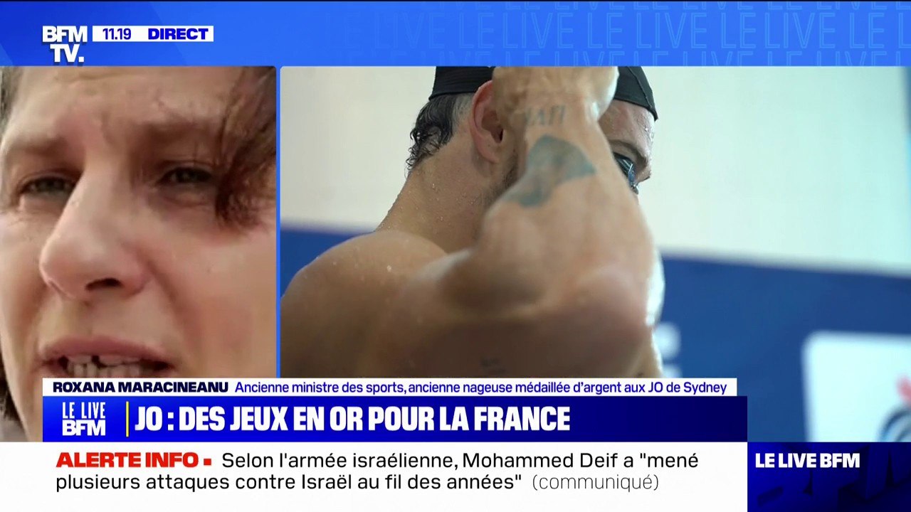 Roxana Maracineanu, ancienne nageuse: "Il n'y a pas vraiment de concurrent avec qui Florent Manaudou ne peut pas rivaliser"