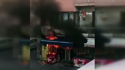 Bursa’da korkutan yangın: Duyarlı vatandaş yangının büyümesini önledi