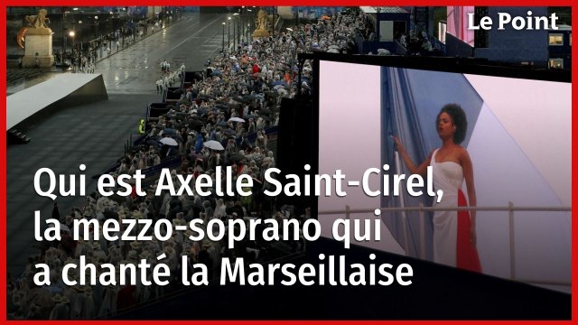 Qui est Axelle Saint-Cirel, la mezzo-soprano qui a chanté la Marseillaise