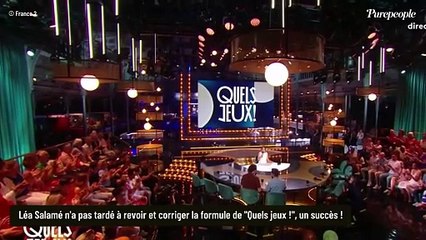 下载视频: Léa Salamé : Son émission Quels jeux ! critiquée, elle agit en conséquence et ça paye déjà !