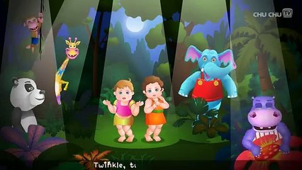 Twinkle Twinkle Little Star Rhyme with Lyrics - English Nursery Rhymes Songs for Children(360P)