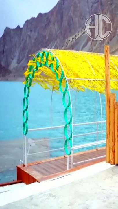 Attabad Lake, Gilgit Baltistan, Pakistan.