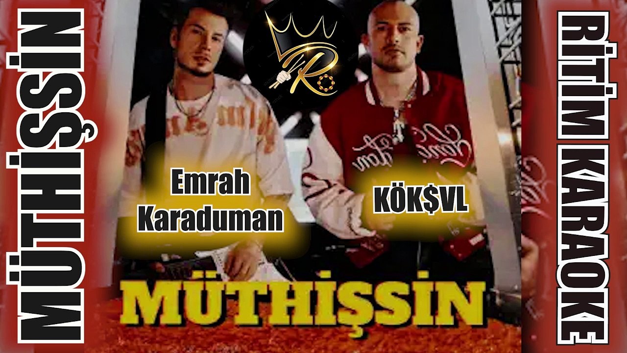 Müthişsin - Emrah Karaduman & KÖK$VL ✩ Ritim Karaoke (Kürdi - Minör Disko Beste Emrah Karaduman)