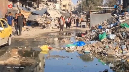 Infrastruktur Hancur, Krisis Sampah Gaza Memuncak