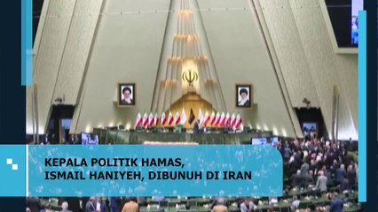 Kepala Politik Hamas, Ismail Haniyeh Dibunuh di Iran