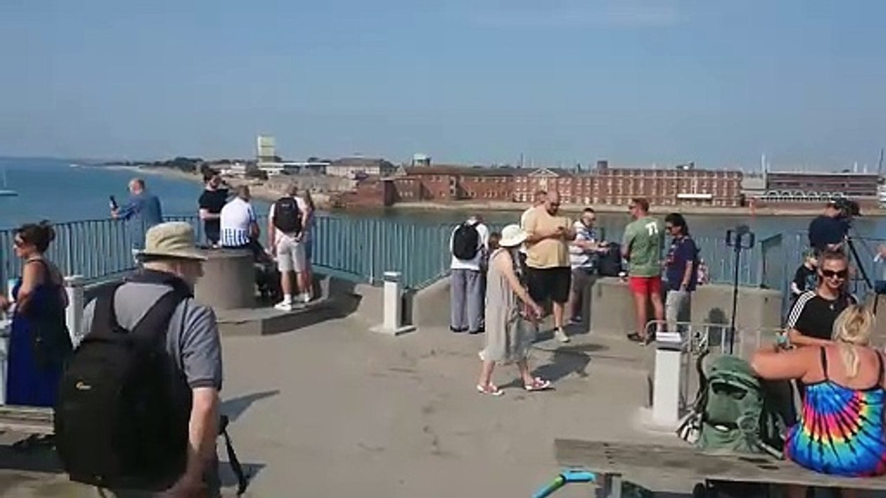 Royal Navy aircraft carrier HMS Prince of Wales sailing from Portsmouth delayed