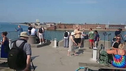 Royal Navy aircraft carrier HMS Prince of Wales sailing from Portsmouth delayed
