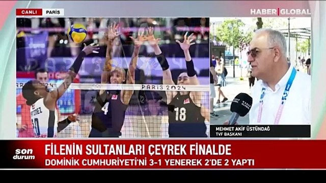 Mehmet Akif Üstündağ Haber Global'e konuştu: Çeyrek finalde rakip kim olursa olsun yenip yarı final, final oynamak istiyoruz
