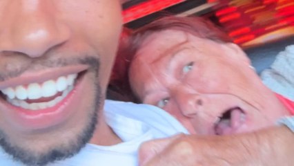 Sweet Nan finds out that age is MORE THAN just a number after taking Waltzer ride