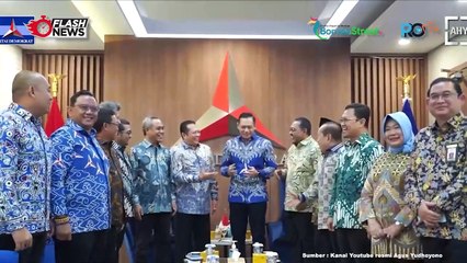 Partai Demokrat Terima Kunjungan Para Pimpinan MPR RI Bahas Biaya Politik dan Peran Wakil Rakyat