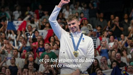 JO-2024: Léon Marchand entre dans la légende et dans le coeur des Français