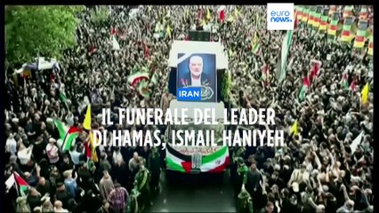 Teheran, i funerali di Haniyeh nell'ombra di un attacco a Israele
