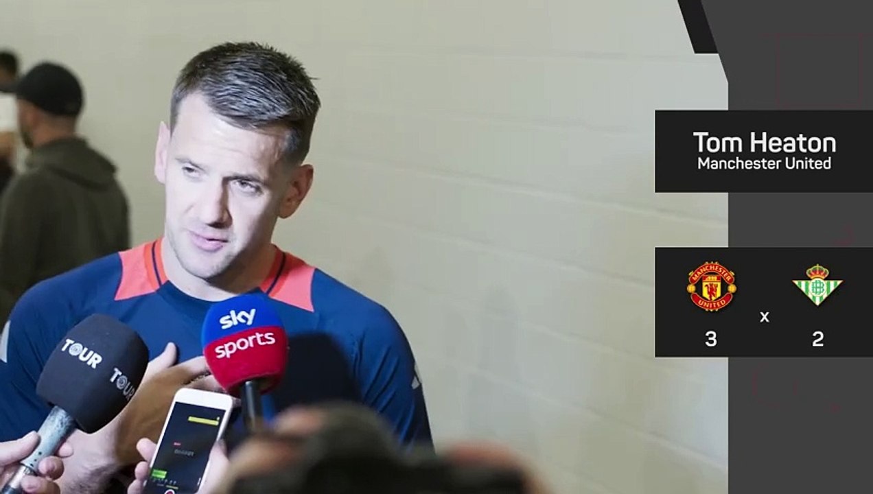 Tom Heaton reacts to more Manchester United injury blows