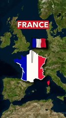Did You Know That France...   #shorts #geography #maps #france
