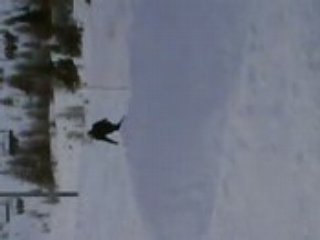 le skii a tres basse vitesse lol hein zincou