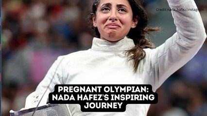 Olympian Fencer Competes 7 Months Pregnant at Paris 2024!