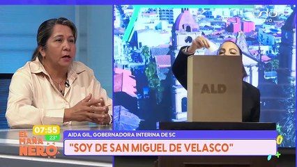 scz aida gil asume como gobernadora interina