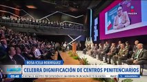 Rosa Icela Rodríguez celebra la dignificación de centros penitenciarios en el país