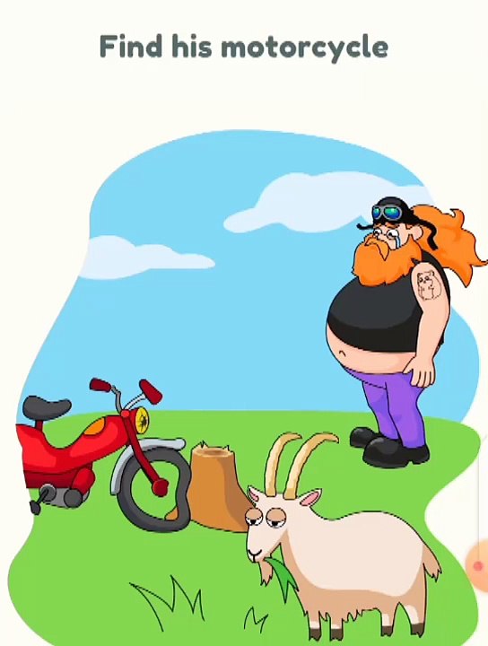 Where is the motorcycle