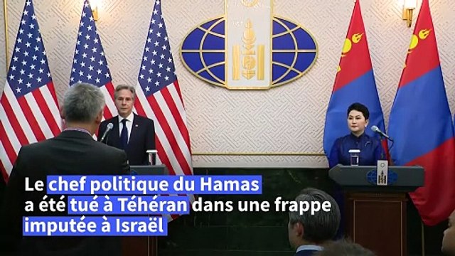 Blinken appelle toutes les parties au Moyen-Orient à la désescalade