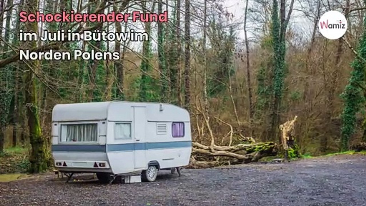 Wohnwagen des Grauens in Polen: Behörden gefriert das Blut in den Adern (Video)