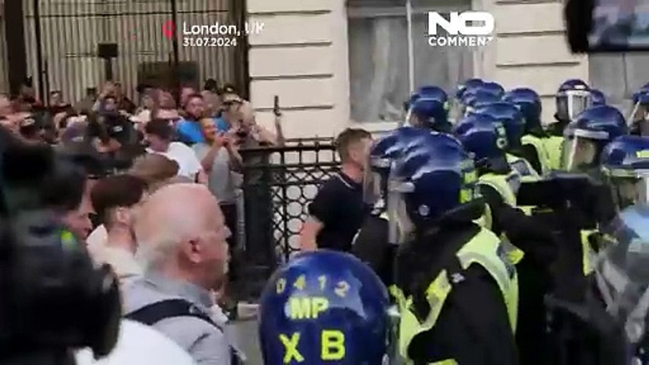 Plus de 100 arrestations lors de manifestations devant Downing Street