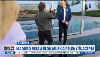 Nicolás Maduro reta a Elon Musk a una pelea y él acepta