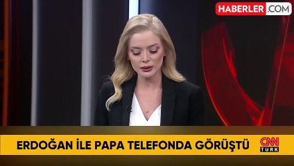 Paris'teki şova tepki gösteren Erdoğan "İlk fırsatta Papa'yı arayacağım" demişti! Görüşme gerçekleşti