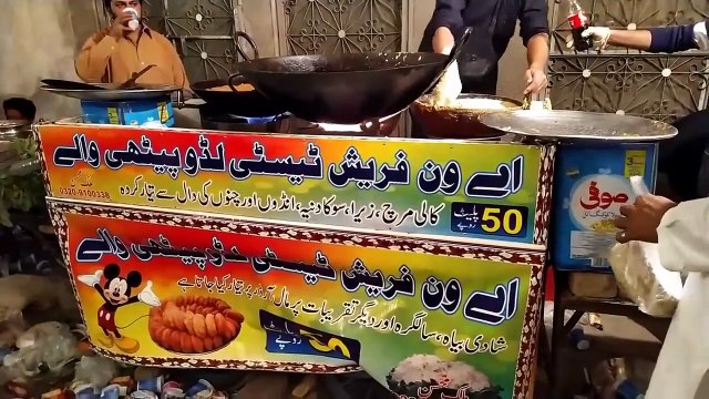 Street food Asia Lahore Punjab Pakistan!Lahore fast food!Asian food culture