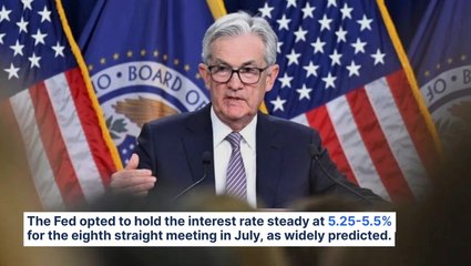Jerome Powell Finally Concedes 'Rate Cut Could Be On The Table' In September: Stocks, Gold Rise, Dollar Falls