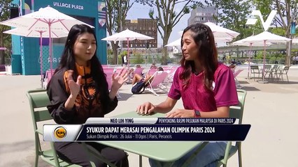 Neo Lih Ying teruja rasai pengalaman menonton aksi atlit di Sukan Olimpik 2024 dengan lebih dekat