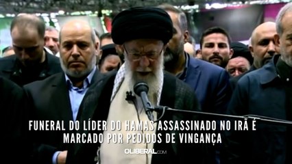 Funeral do líder do Hamas assassinado no Irã é marcado por pedidos de vingança
