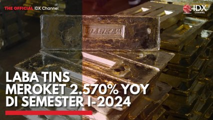 Laba TINS Meroket 2.570% YoY di Semester I-2024