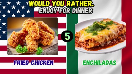 USA vs Mexican food WUR