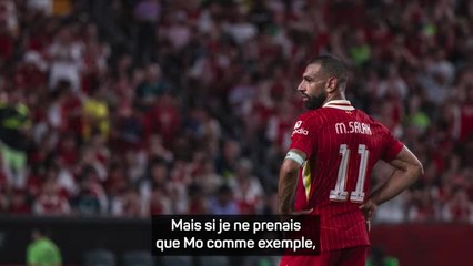 Liverpool - Slot  : "Salah est un modèle depuis plusieurs années"