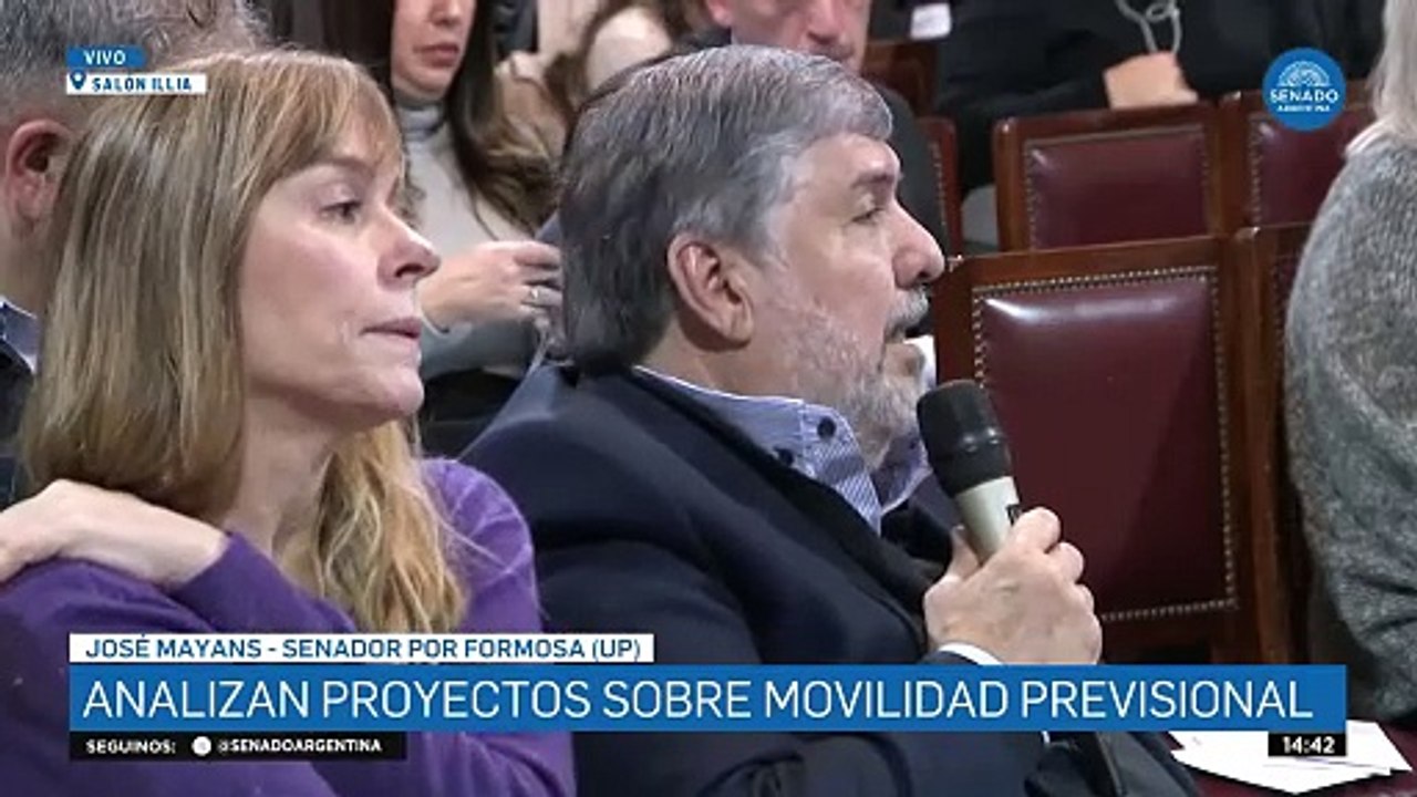 Mayans denunció dilaciones en el Senado por la reforma previsional: "Están esperando que se muera una cantidad importante de jubilados para llegar al déficit cero"