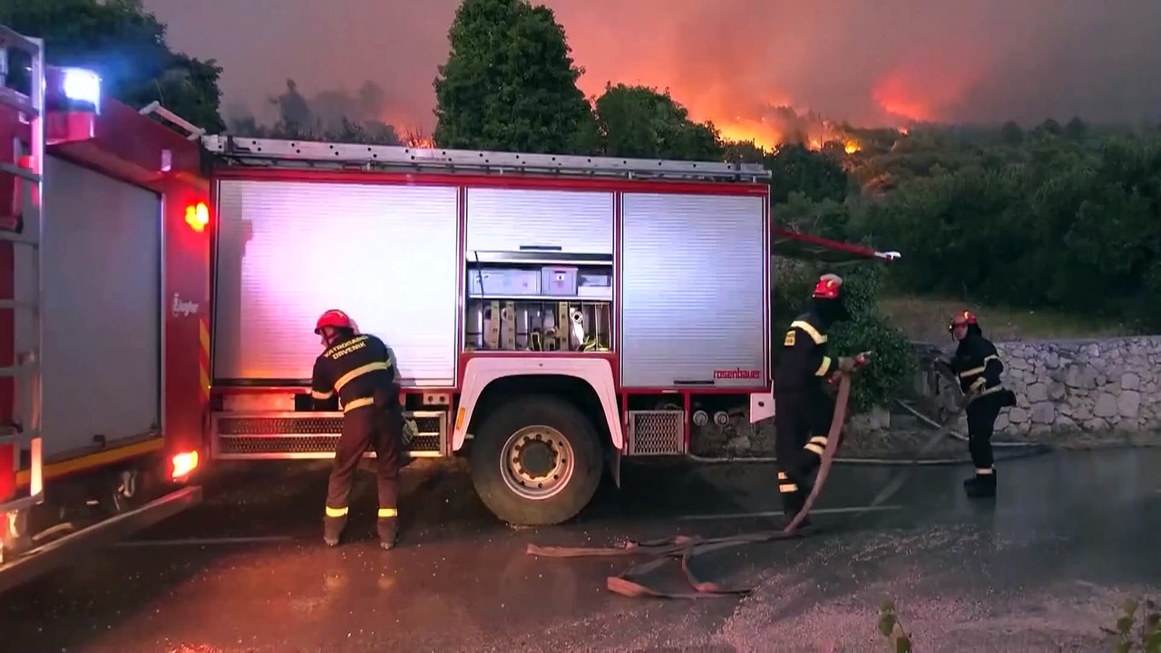 Kroatien kämpft gegen 122 Waldbrände
