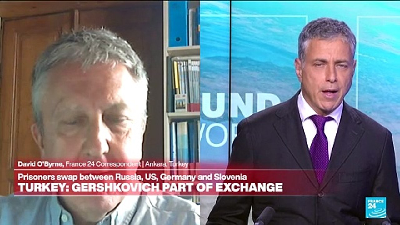 US reporter Gershkovich among 26 freed in Russia prisoner deal