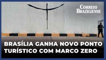 MARCO ZERO DE BRASÍLIA É SINALIZADO NO BURACO DO TATU