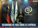 Fiscal General denunció apagón informativo en videos de violencia extrema por parte de guarimberos