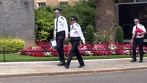 Police chiefs arrive to meet with PM in Downing Street