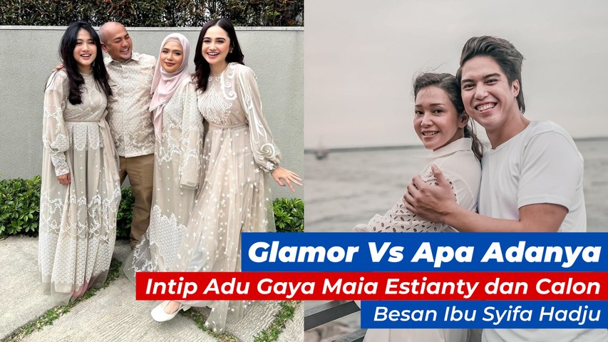 Glamor Vs Apa Adanya, Intip Adu Gaya Maia Estianty dan Calon Besan Ibu Syifa Hadju