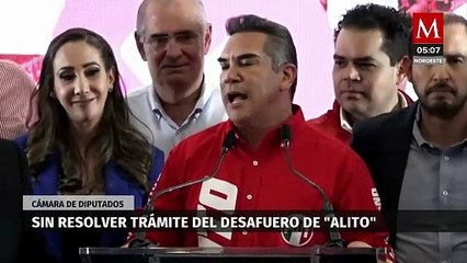 Cámara de Diputados continúa sin dar trámite al desafuero de 'Alito'