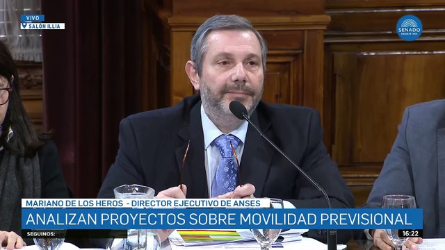 De los Heros, director de ANSES, sobre la reforma previsional: Es una verdadera recuperacion y es lo posible