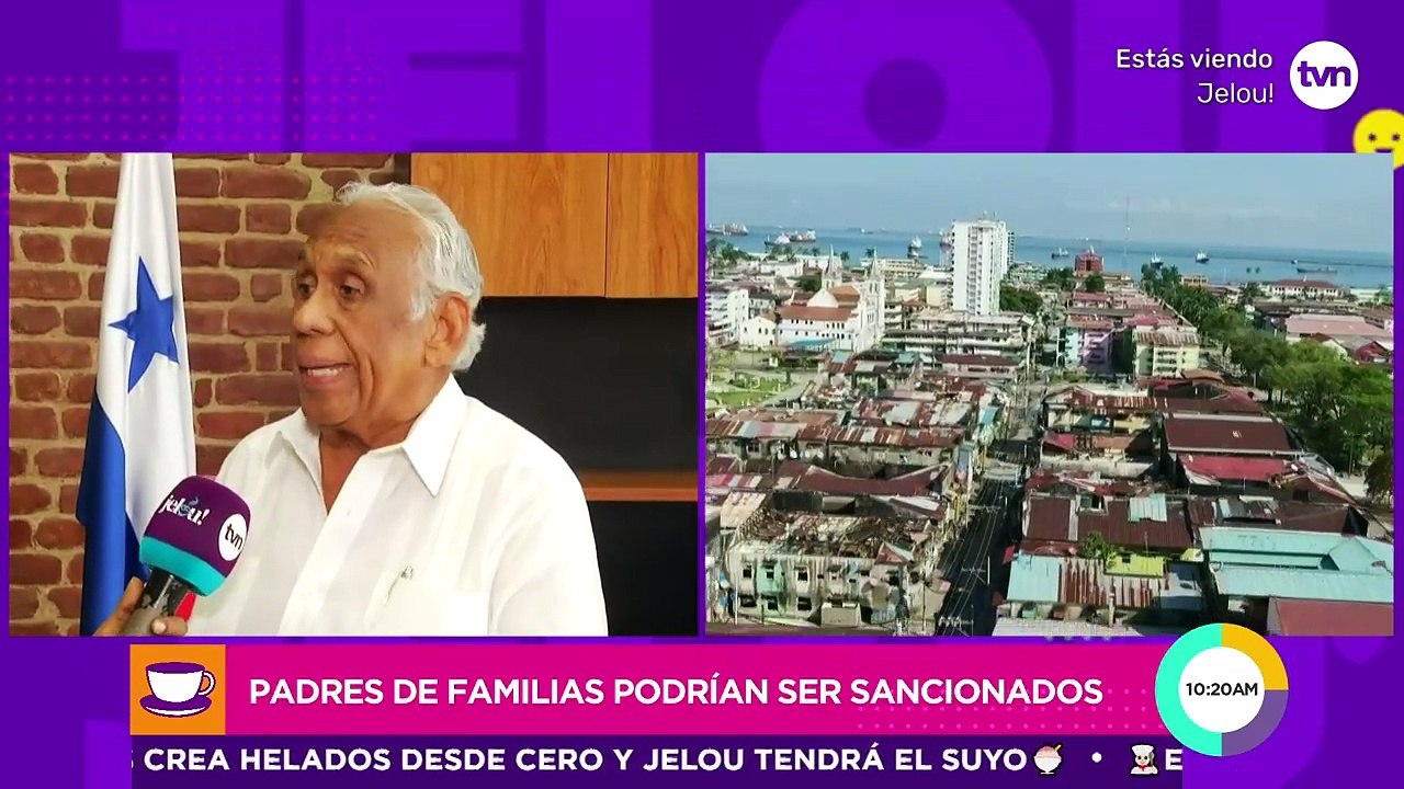 Chollykid en una entrevista exclusiva con el gobernador de Colón.